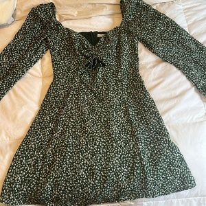 A&F green dress